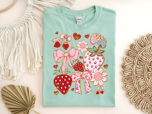 Strawberries Tee